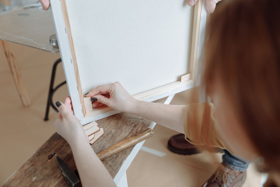 Moderne canvas tassen met Praagse elementen.